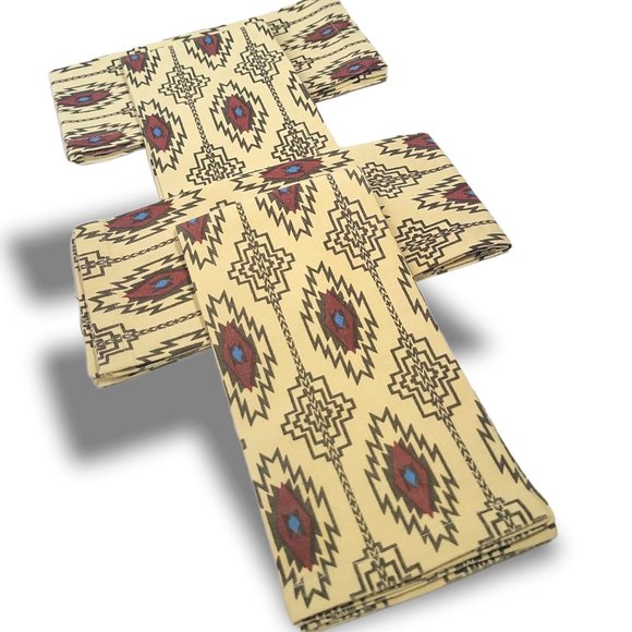 Home Dining Cloth Napkins Set (4) Southwestern Print - Picture 2 of 7